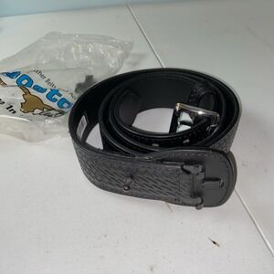 Boston Leather Belt 54 Inch Black – Men's Genuine Leather Dress Belt